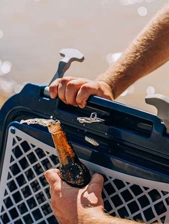 45 QT Ultra-Tough Wheeled Cooler