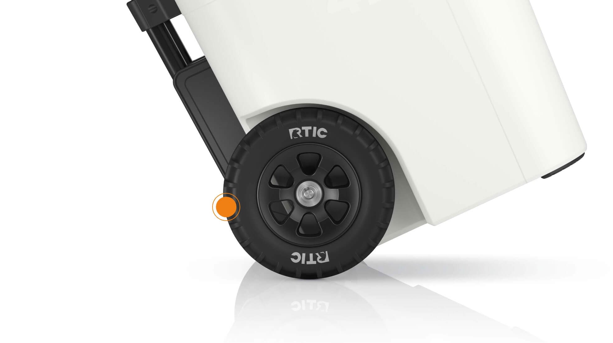45 QT Ultra-Tough Wheeled Cooler