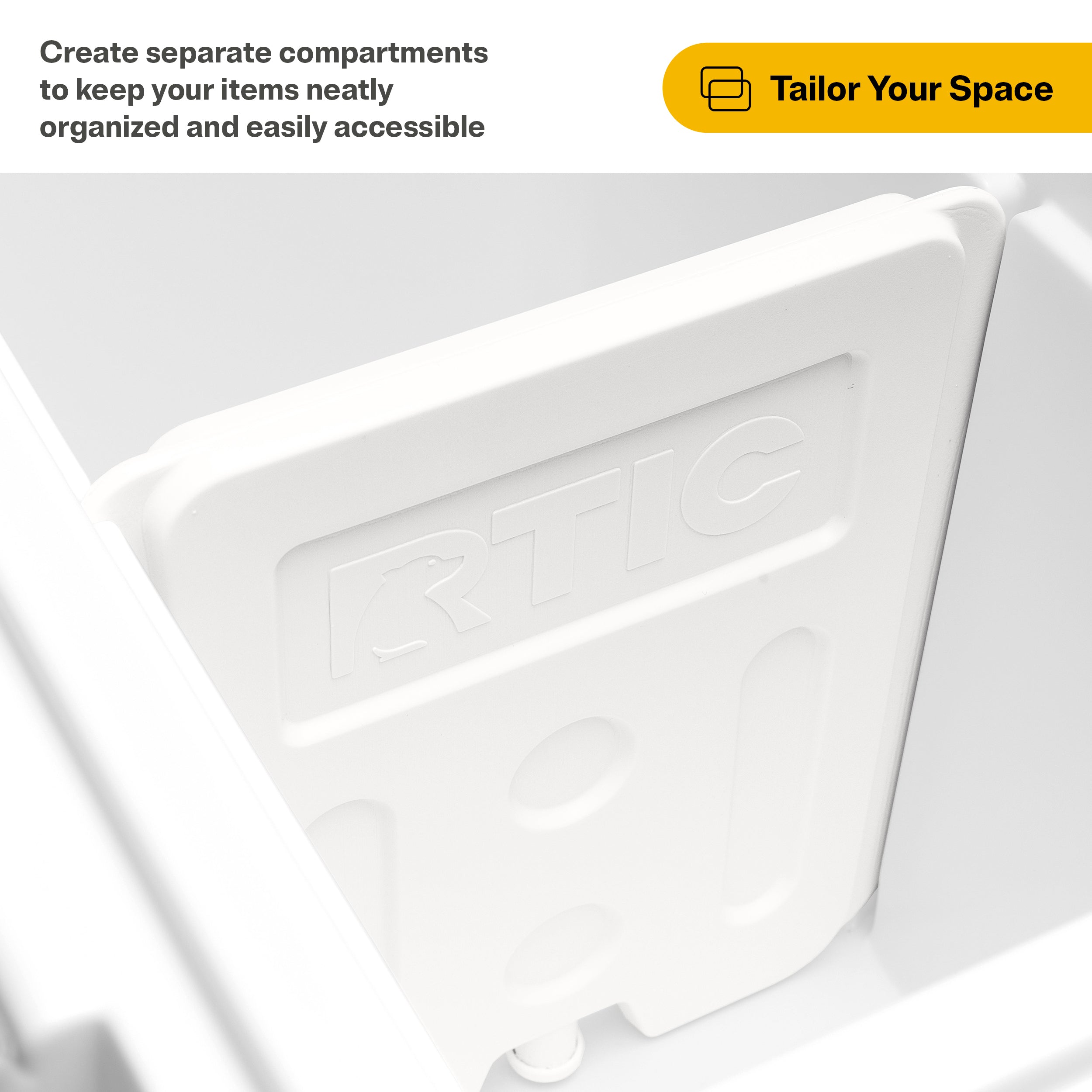 Ultra-Tough Cooler Freezable Divider