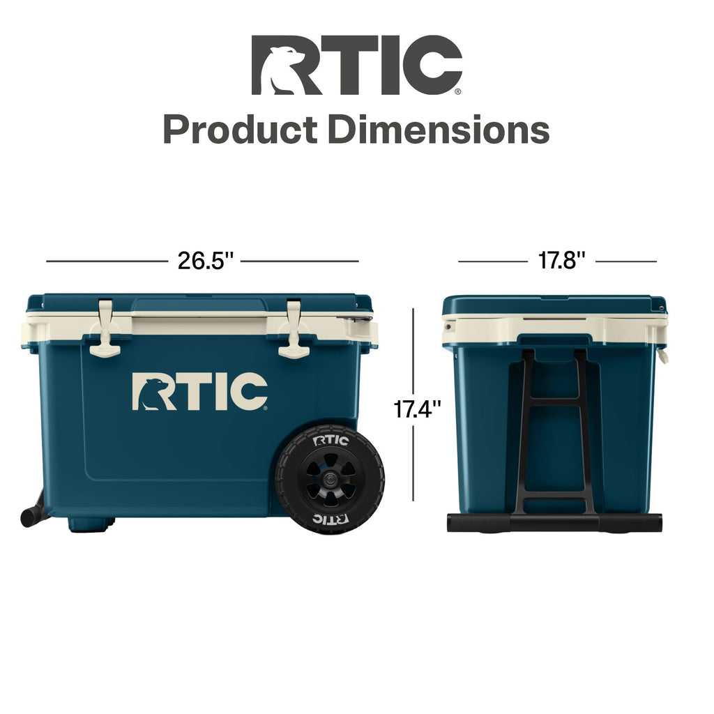 52 QT Ultra-Light Wheeled Cooler